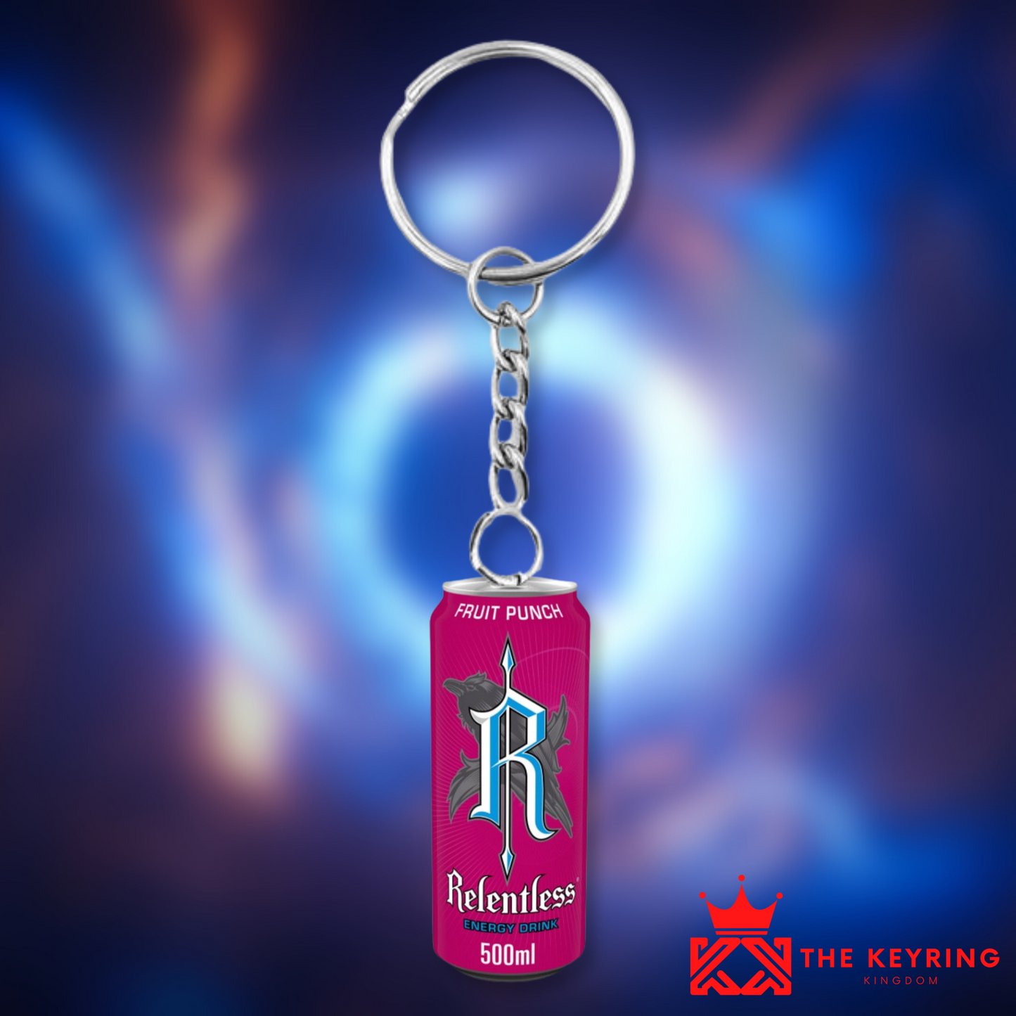 Relentless Fruit Punch Keyring