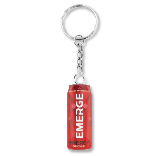 Emerge Energy Drink Keyring