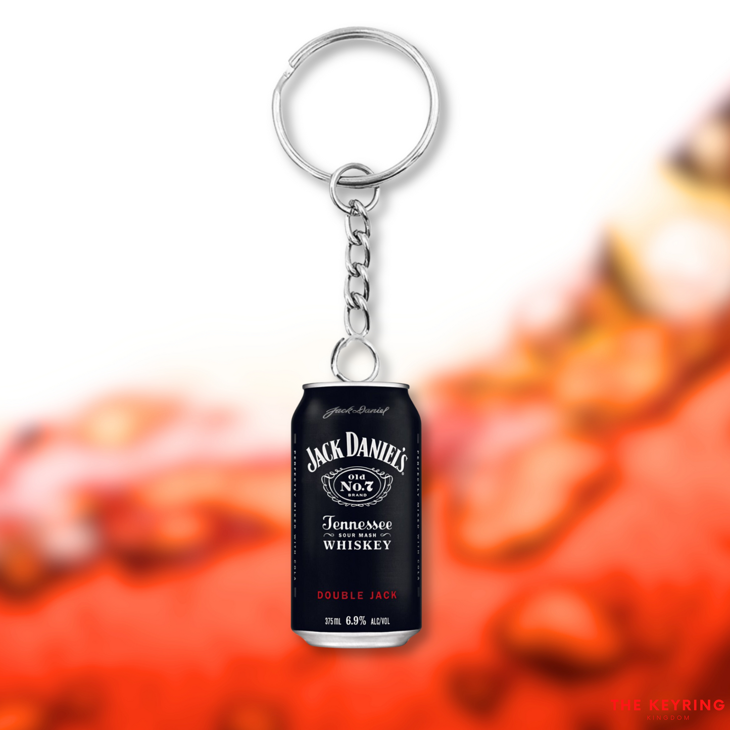 Jack Daniels Keyring (Double Jack)