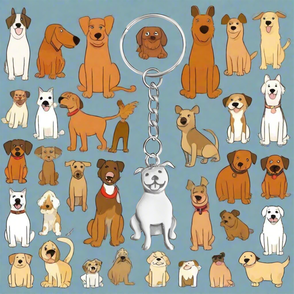 Dog Keyring