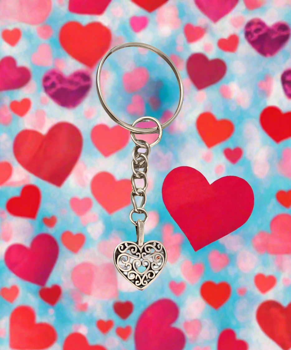 Heart Keyring