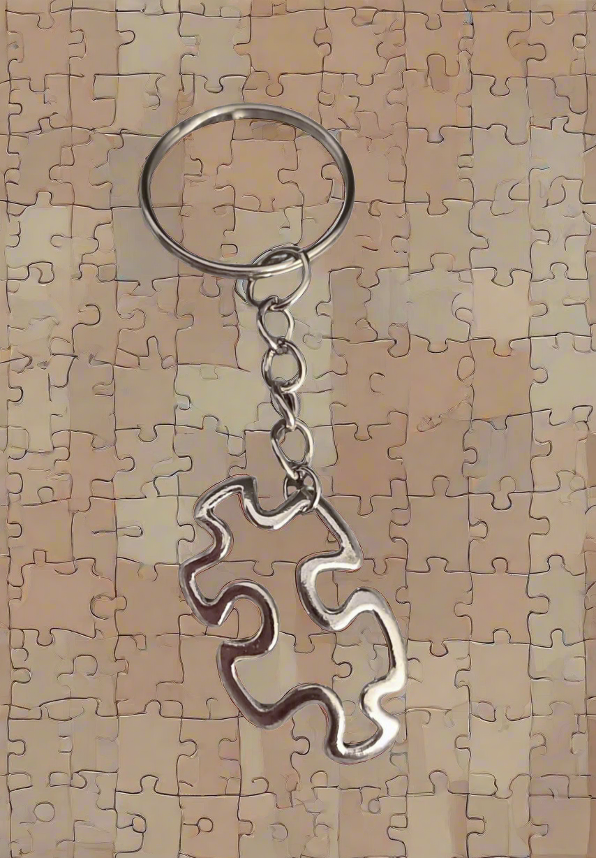 Jigsaw Keyring