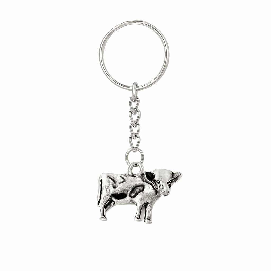 Cow Keyring