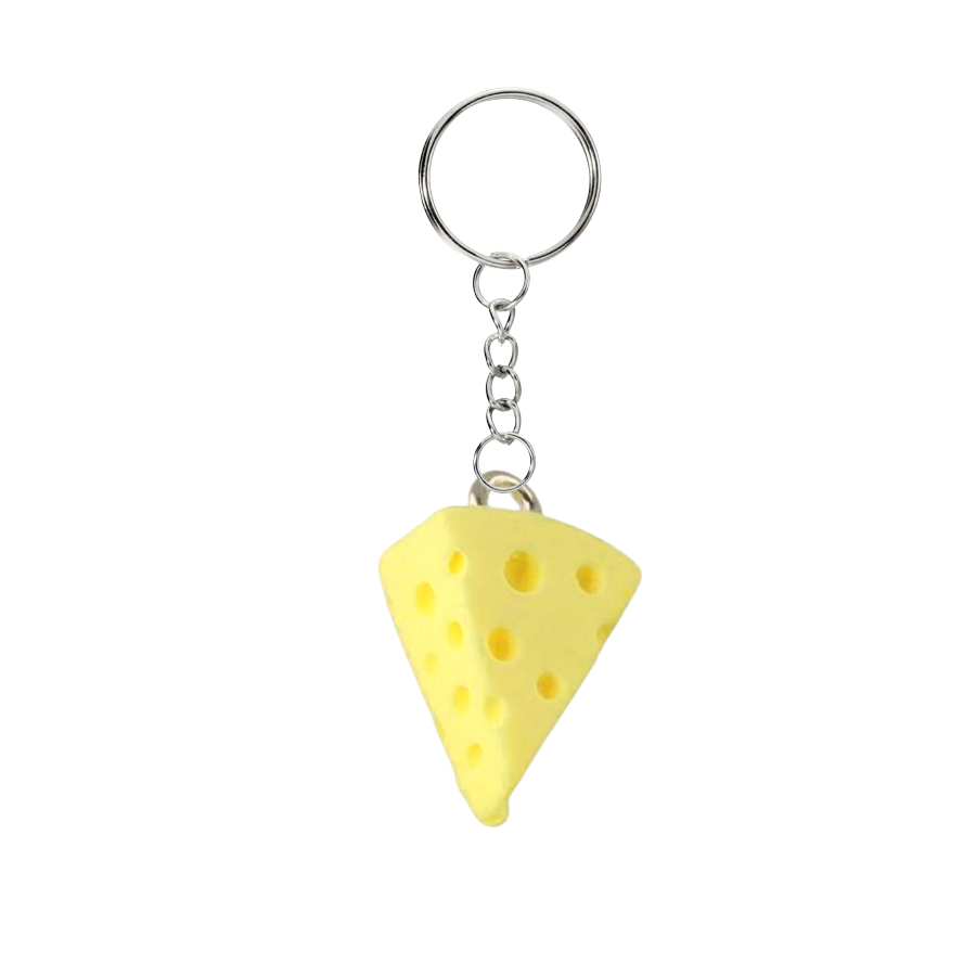 Cheese Keyring