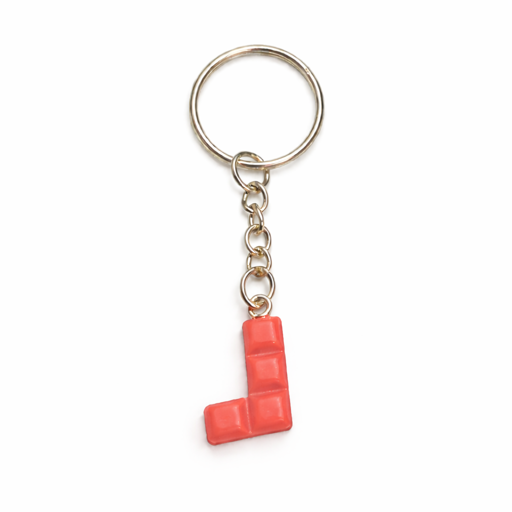 Tetris Keyring (Various Colours)