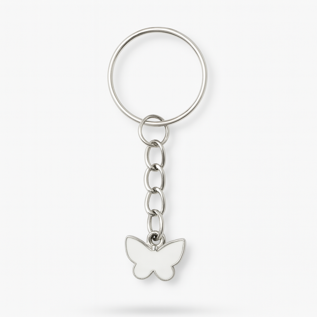Morning Butterfly Keyring