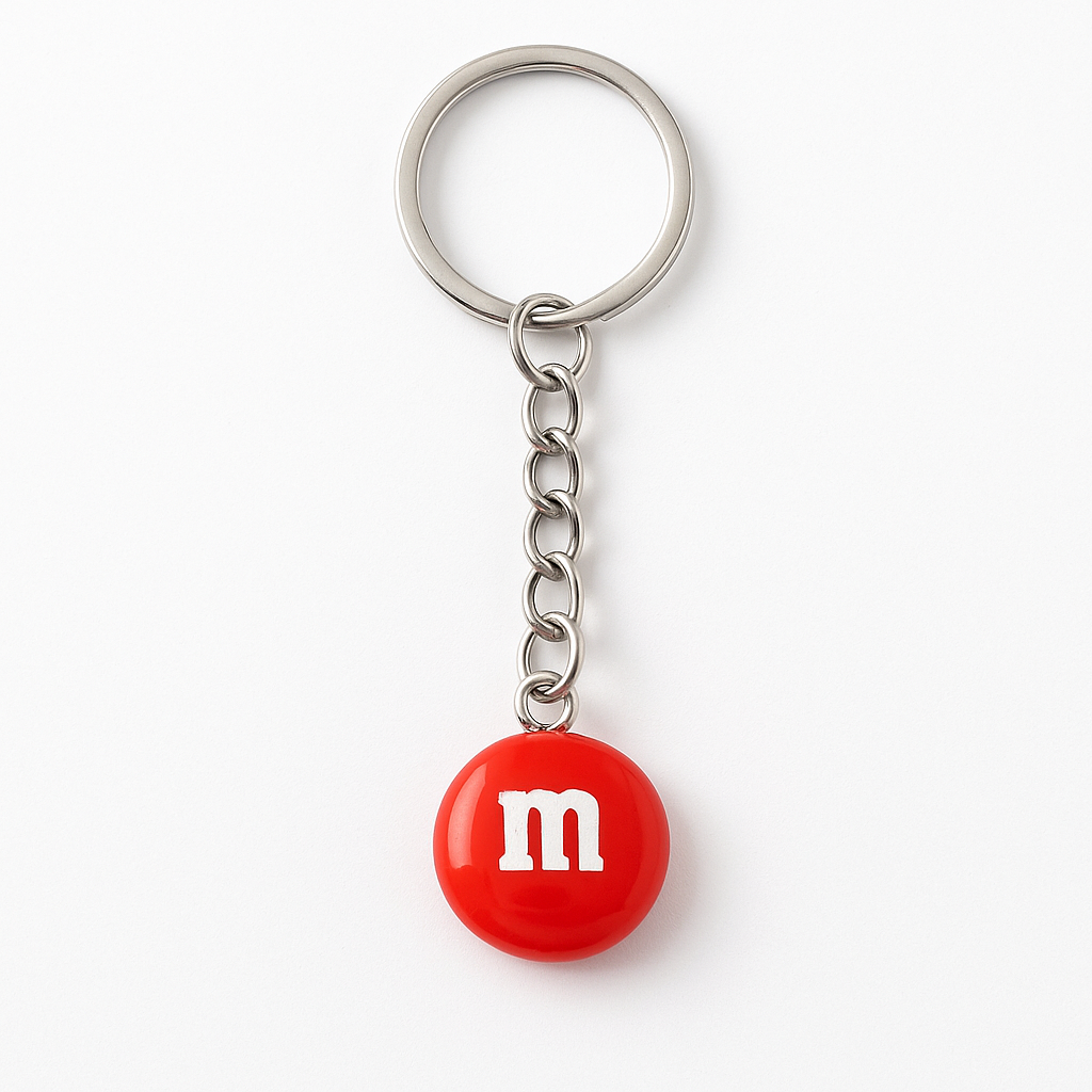 M&Ms Bean Keyring