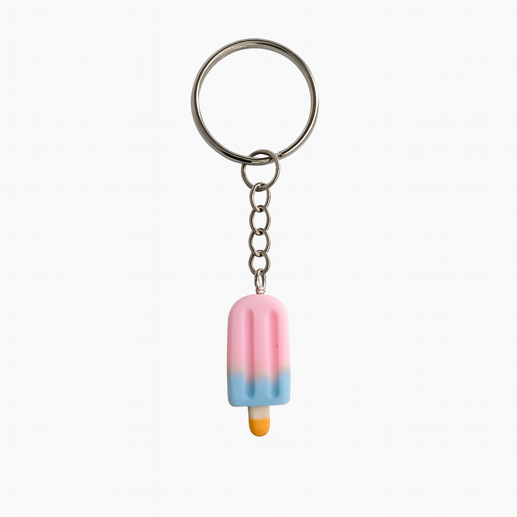 Summer Berries Ice Lolly Keyring