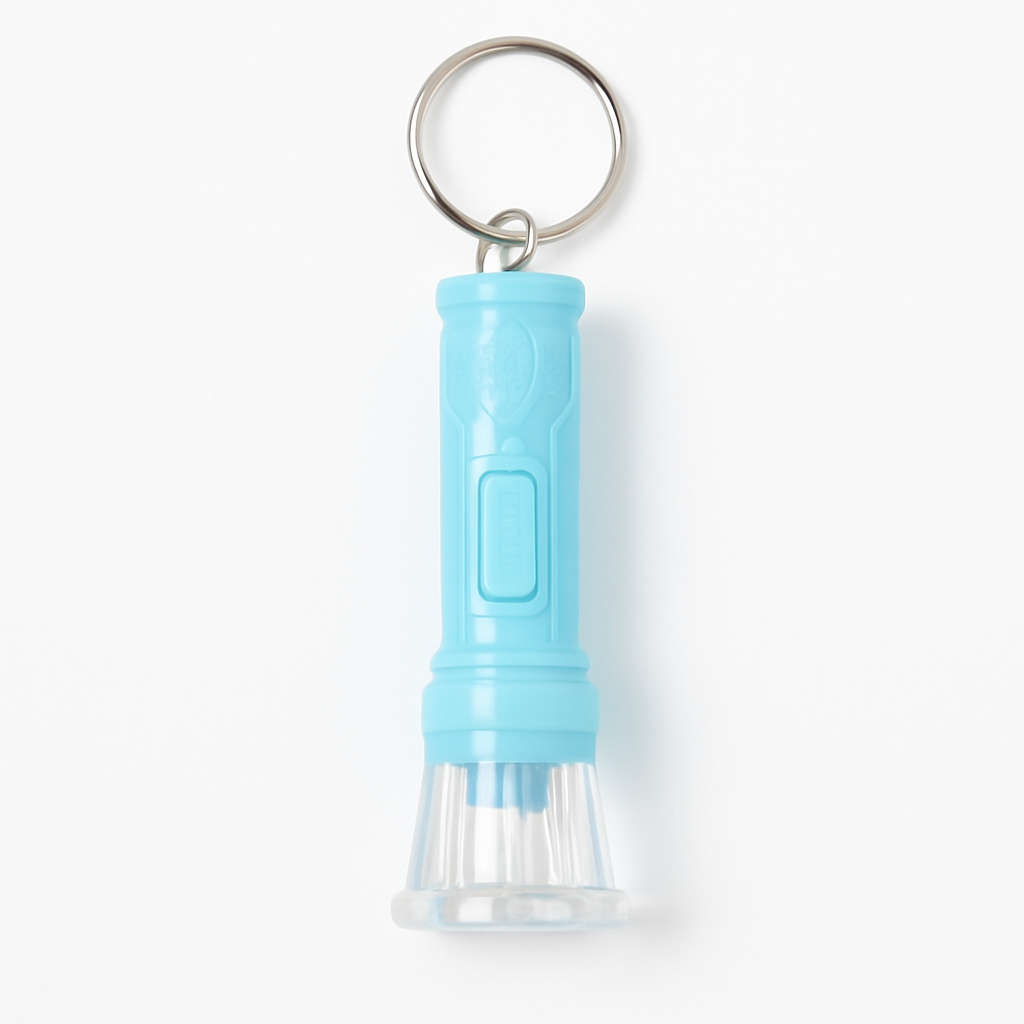 Blue Torch Keyring