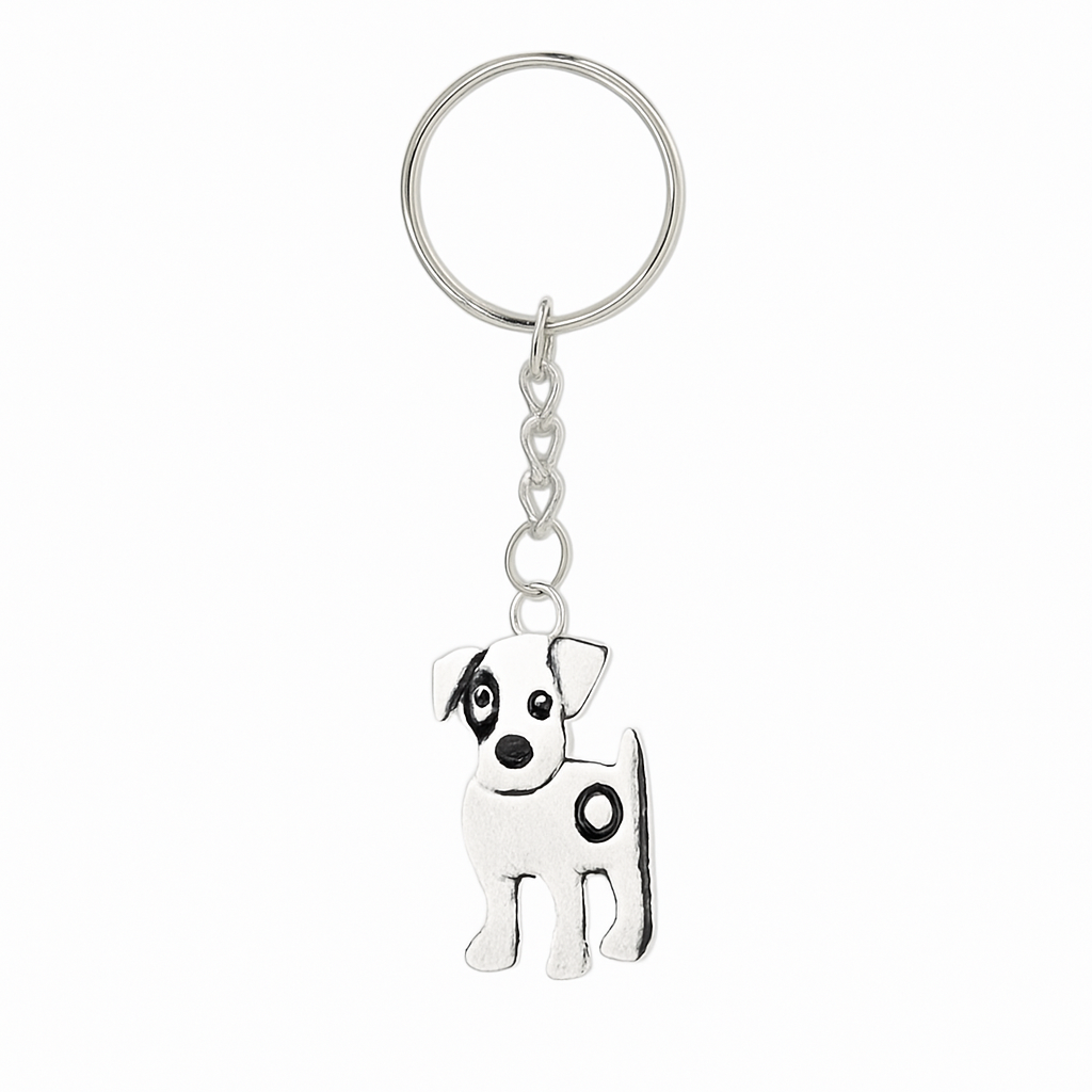 Jack Russell Keyring