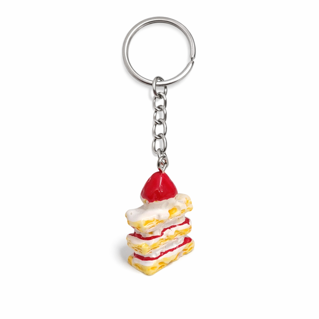 Piece of Cake Keyring