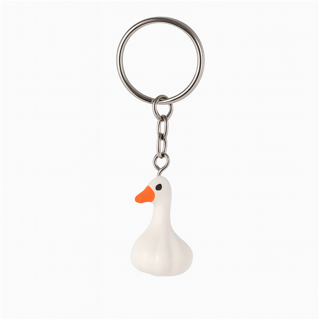 Silly Swan Keyring
