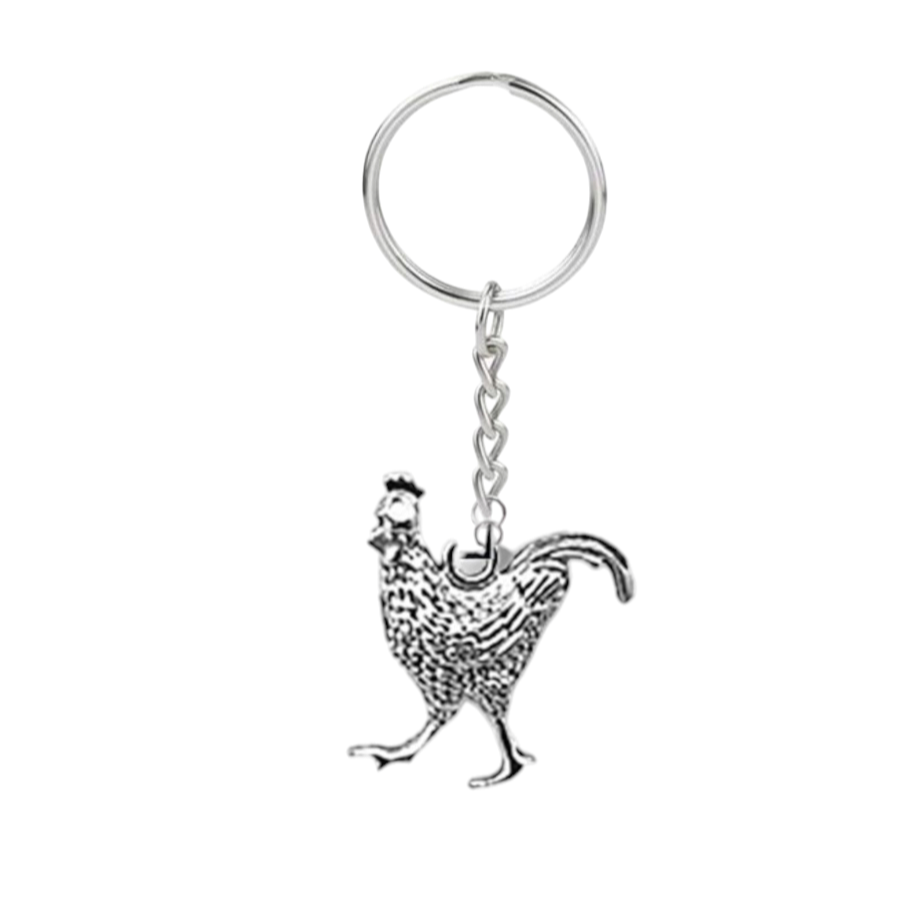 Rooster Keyring