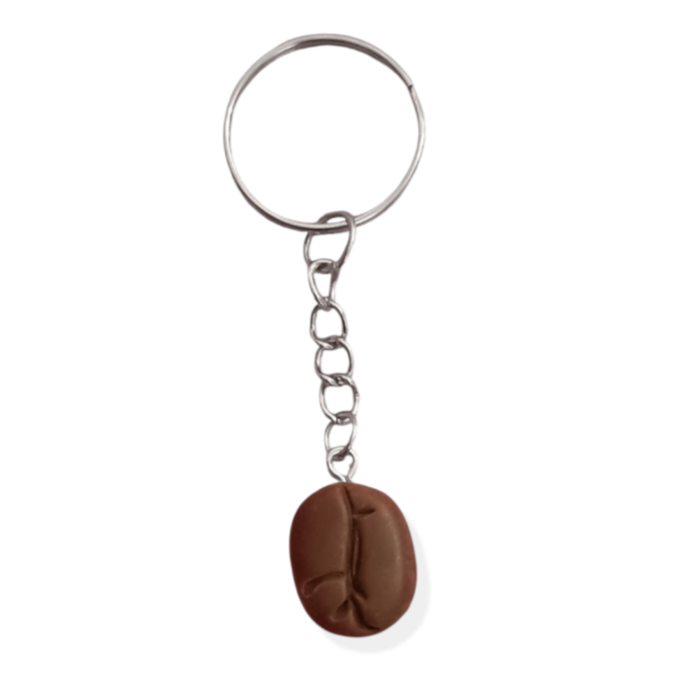 Coffee Bean Keyring