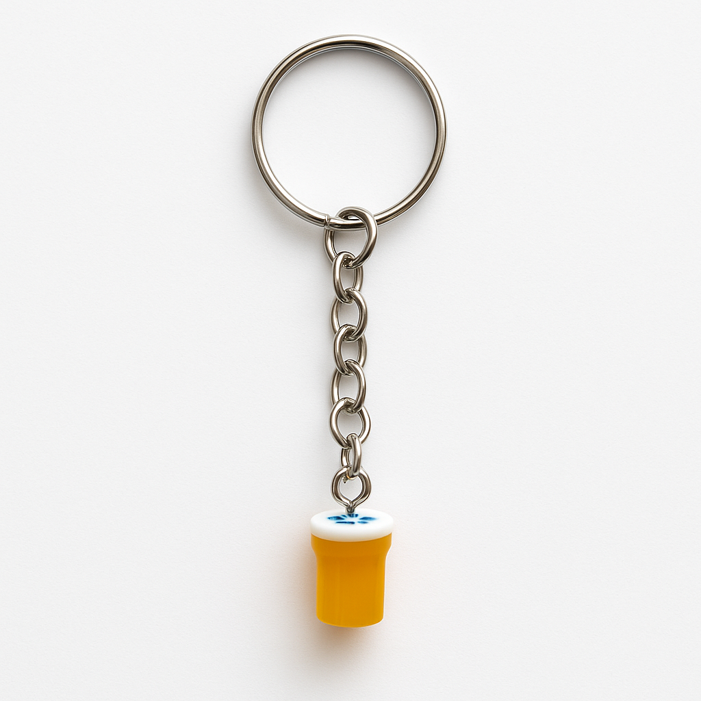 Marmalade Jar Keyring