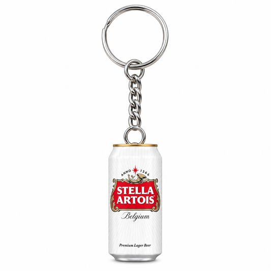 Stella Artois Can Keyring