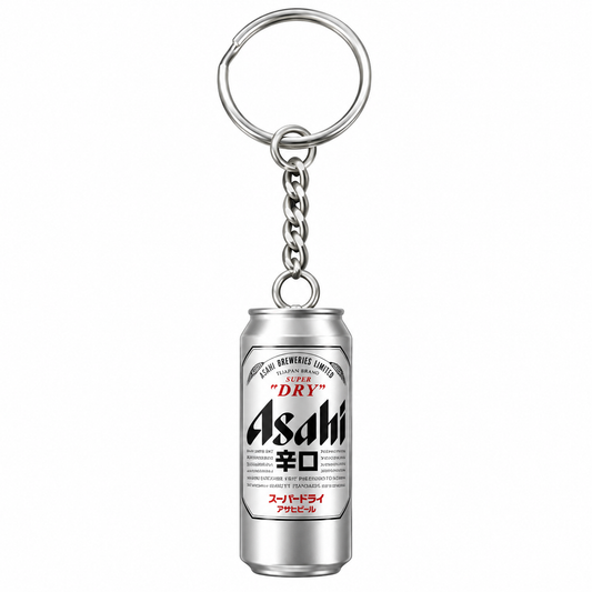 Asahi Super Dry Can Keyring