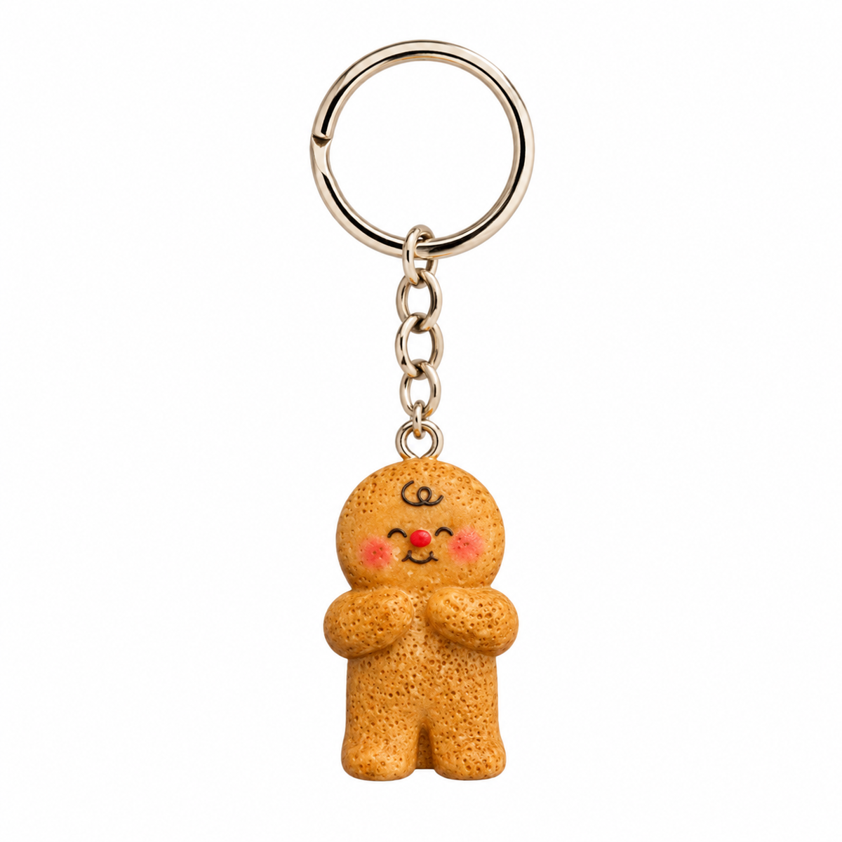 Gingerbread Hugs Keyring