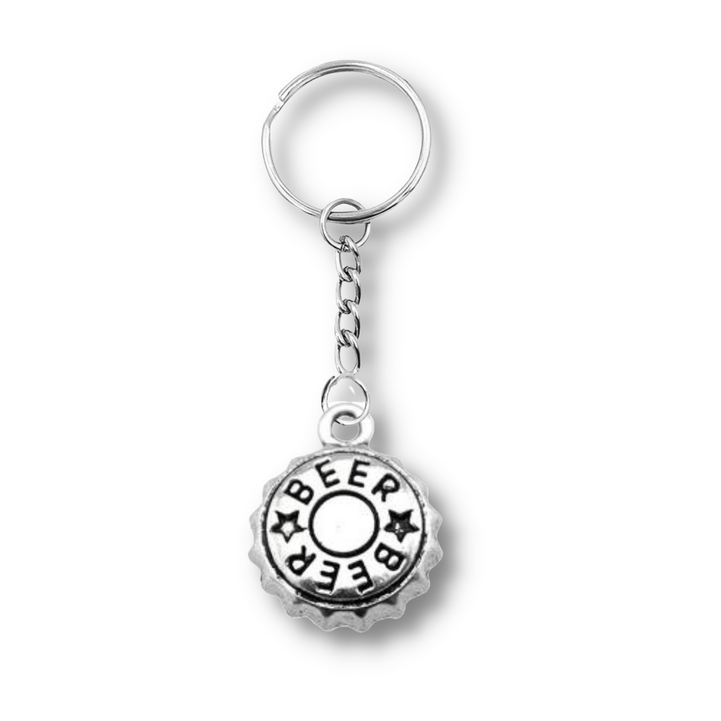 Bottle Cap Keyring