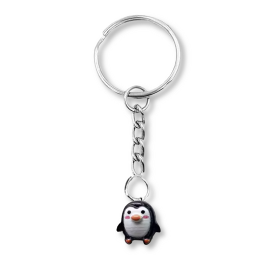 Tiny Penguin Keyring