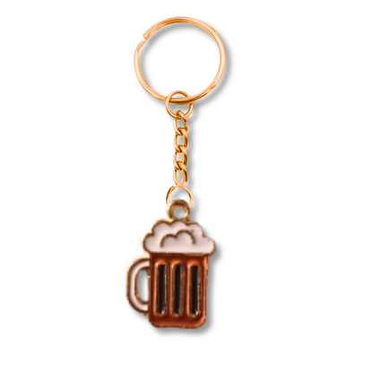 Beer Glass Keyring