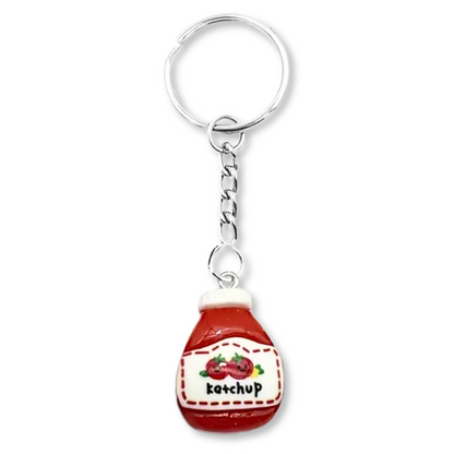 Tomato Ketchup Keyring