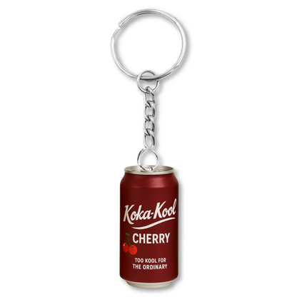 Koka Kool Cherry Keyring (Copy Can Collection)
