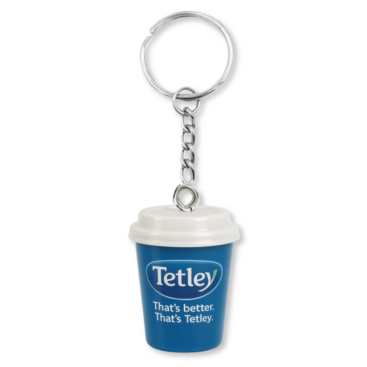 Tetley Tea Takeaway Keyring