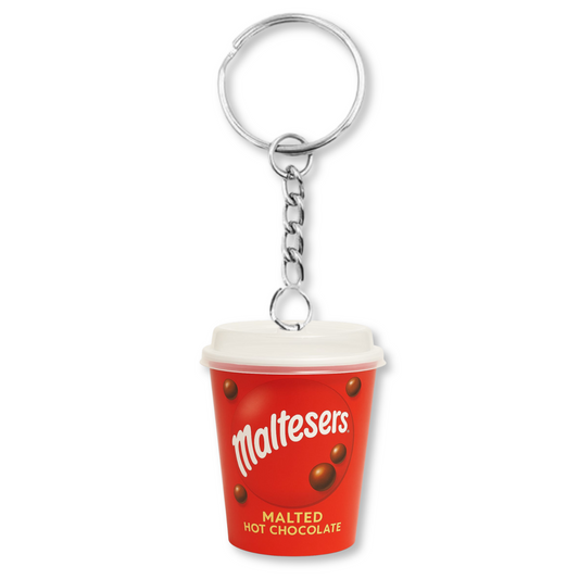 Malteser Hot Chocolate Takeaway Keyring