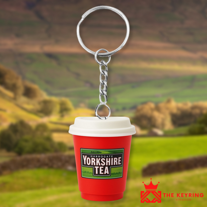 Yorkshire Tea Takeaway Keyring