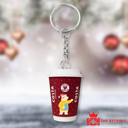 Costa Christmas Polar Bear Keyring