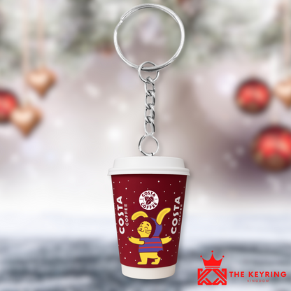 Costa Christmas Bunny Keyring