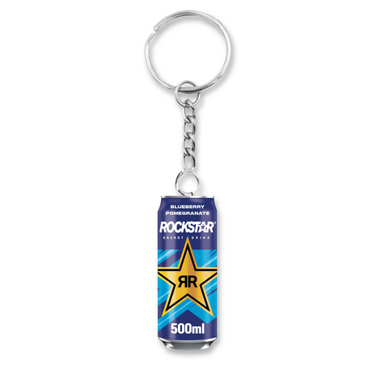 Rockstar Blueberry & Pomegranate Keyring