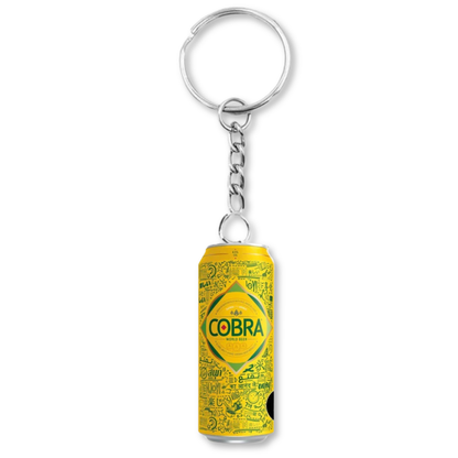 Cobra Can Keyring