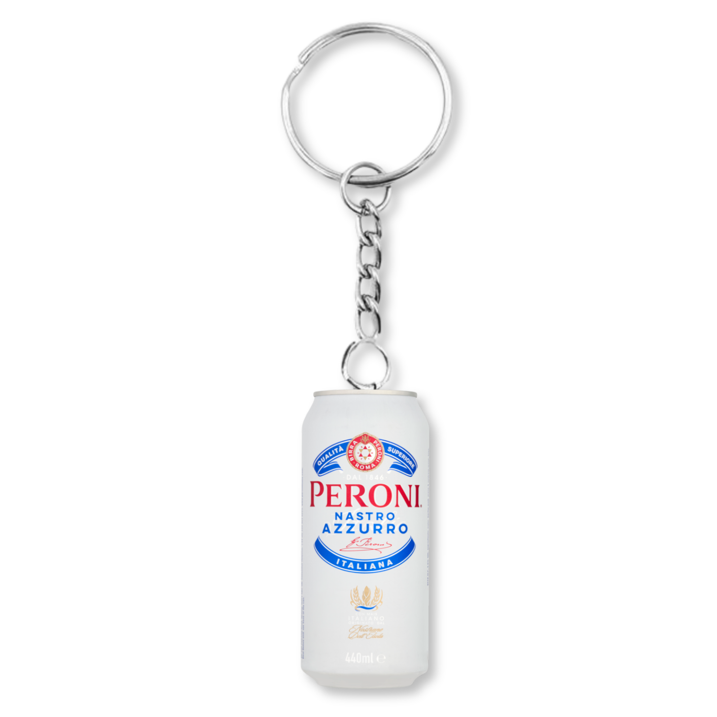 Peroni Can Keyring