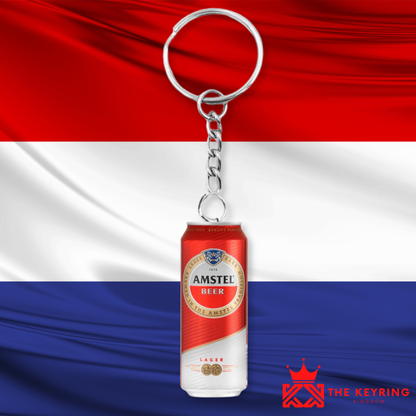 Amstel Can Keyring