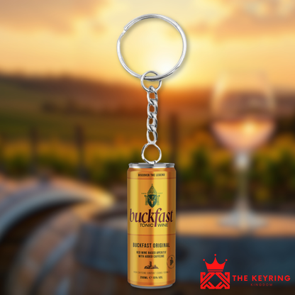 Buckfast Can Keyring