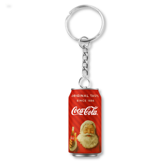 Christmas Coke Keyring