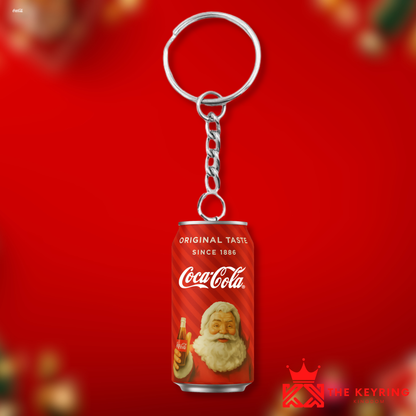 Christmas Coke Keyring