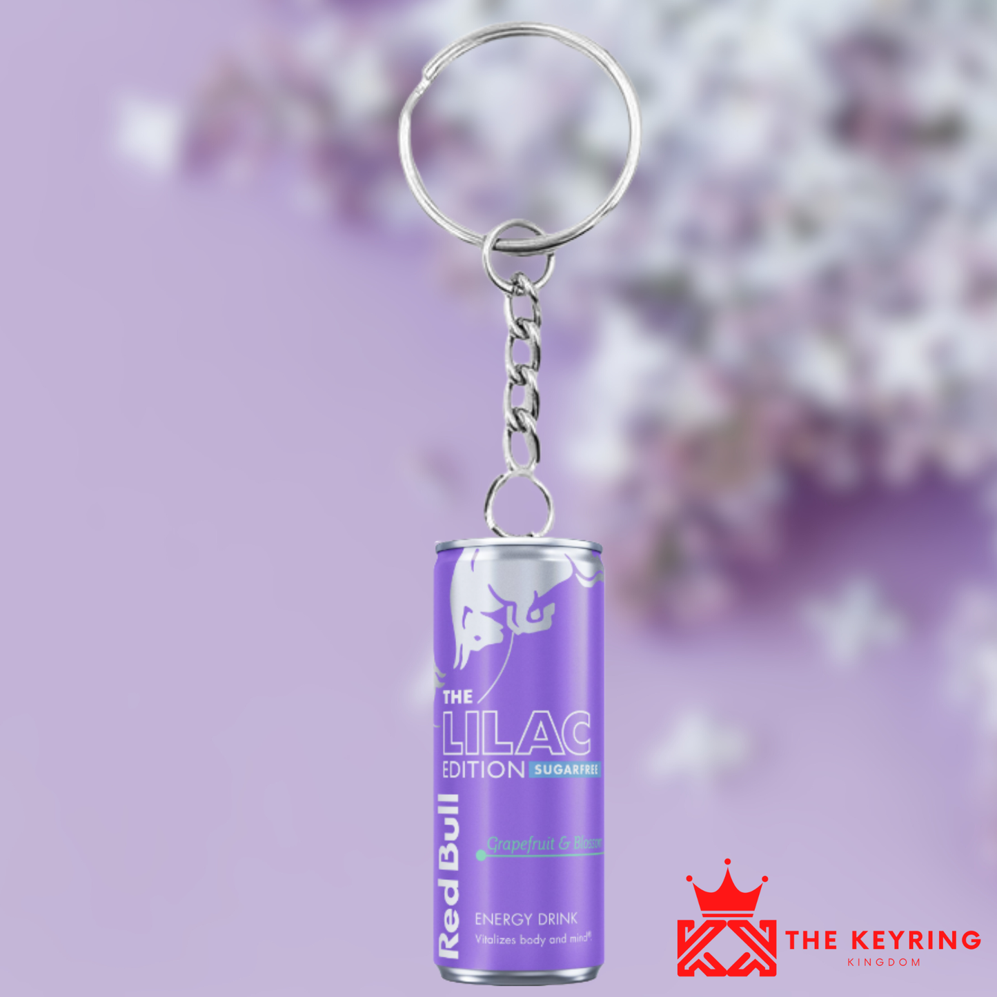 Red Bull Lilac Edition Keyring
