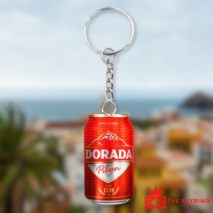 Dorada Pilsen Can Keyring