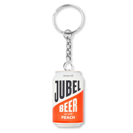 Jubel Beer Peach Can Keyring