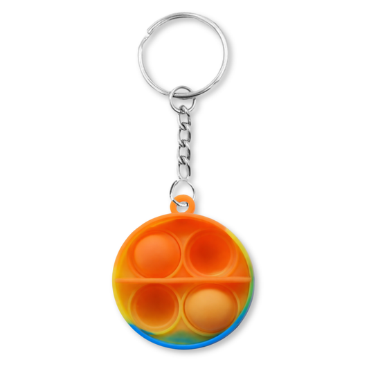 Mini Push Popper Keyring