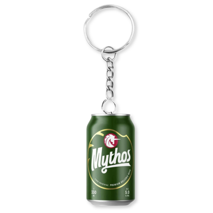 Mythos Beer Can Keyring