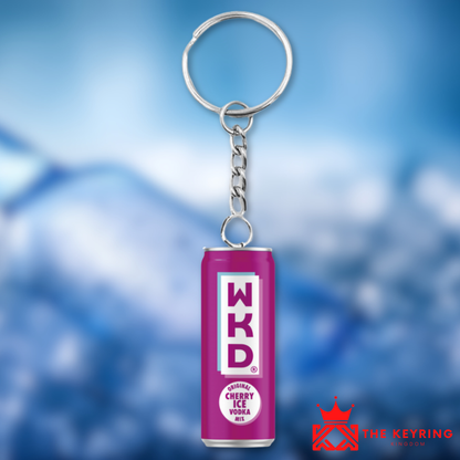 WKD Cherry Ice Can Keyring