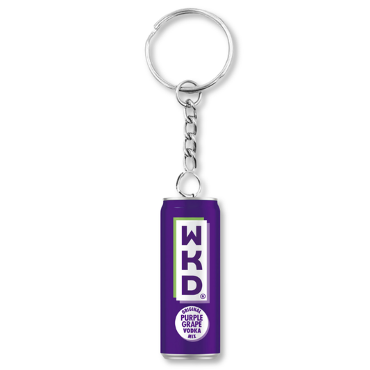 WKD Purple Grape Can Keyring