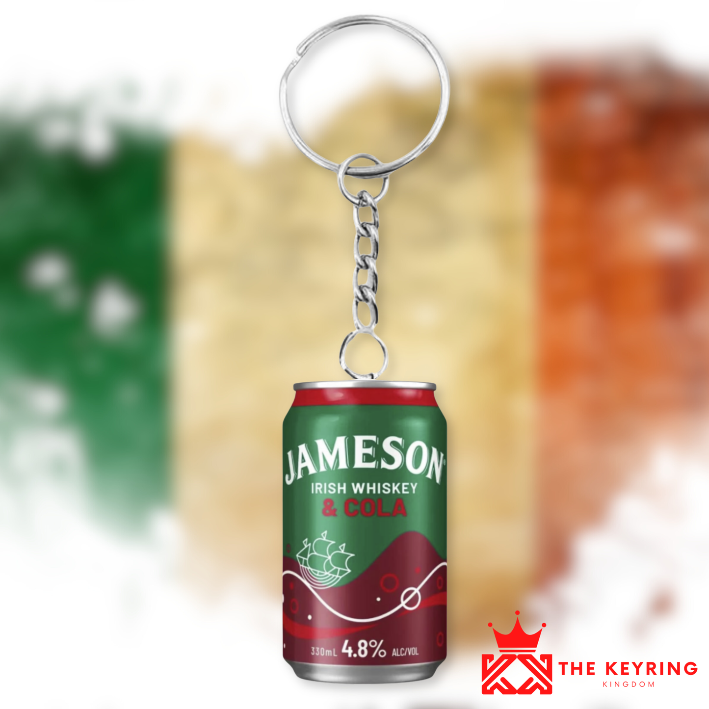 Jameson & Cola Keyring