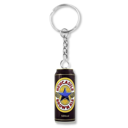 Newcastle Brown Ale Can Keyring