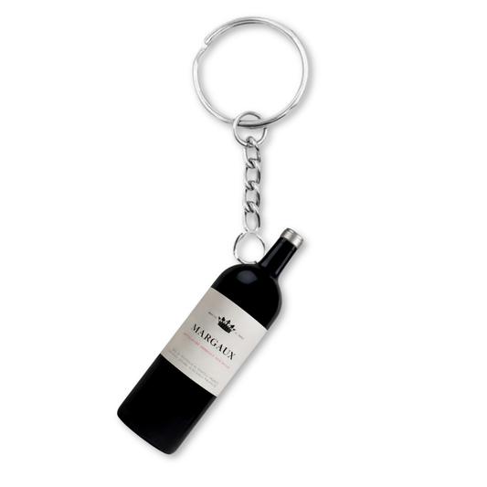 Margaux Wine Bottle Keyring