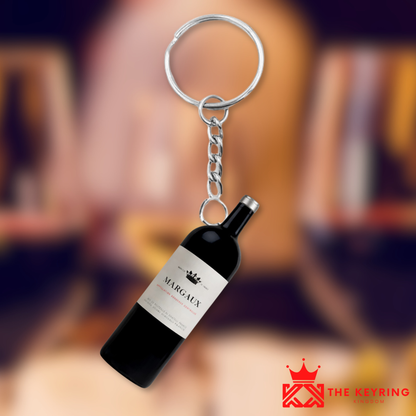 Margaux Wine Bottle Keyring